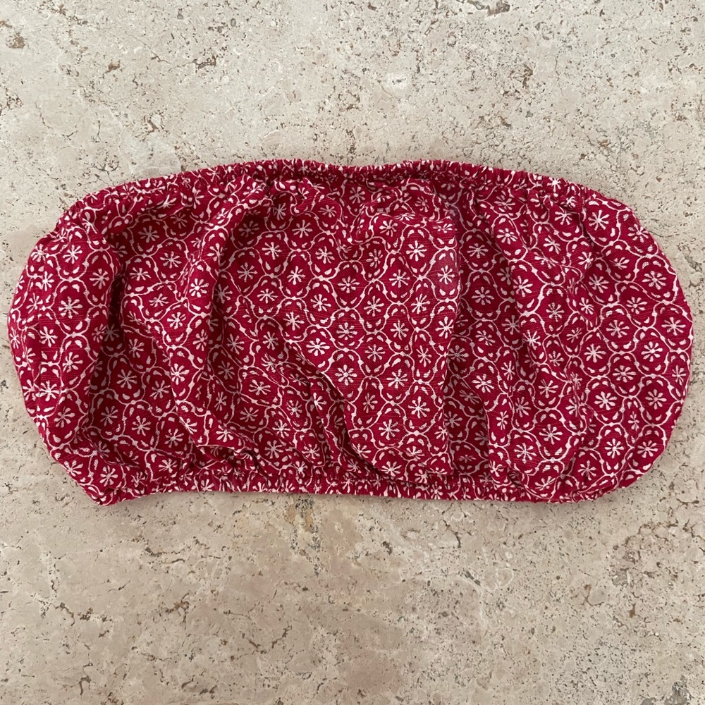 Urban Renewal Red Bandana Bandeau - Women’s Size Small